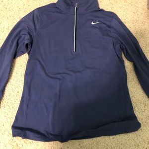 Purple Nike Medium Dri-fit Pullover